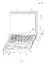 Fig. 02 - Portable computing device with wireless capability while in folded position