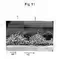 Fig. 07 - Nonwoven fabric having projections and recesses, comprising extensible fiber and elastic fiber, and method of producing nonwoven fabric