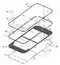 Fig. 01 - Cellular telephone shield for the reduction of electromagnetic radiation exposure