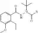 Fig. 45 - Bioavailable diacylhydrazine ligands for modulating the expression of exogenous genes via an ecdysone receptor complex