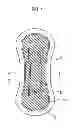 Fig. 02 - Absorbent article with pressed grooves overlying a compressed region and method of manufacturing the same