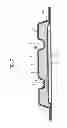 Fig. 07 - Absorbent article with pressed grooves overlying a compressed region and method of manufacturing the same