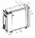 Fig. 01 - Heat exchange device having dual heat exchangers