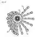 Fig. 10 - POWER-GENERATING APPARATUS USING GRAVITY AND MAGNETIC FORCE
