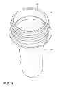 Fig. 09 - PREFORM WITH INSERT RING, CONTAINER, AND METHOD