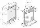 Fig. 02 - CHANNEL LOCK FILTER FASTENING SYSTEM FOR USE WITH AN AIR INTAKE STRUCTURE