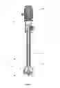 Fig. 02 - Vertical double-suction pump having beneficial axial thrust