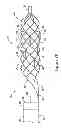 Fig. 03 - Expandable scaffold with cutting elements mounted thereto
