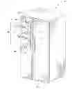 Fig. 01 - Appliance with dispenser