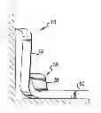 Fig. 01 - REVERSIBLE DECORATIVE MOLDINGS BETWEEN FLOOR AND WALL OR WALL AND CEILING