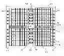 Fig. 01 - Layout of memory cells and input/output circuitry in a semiconductor memory device