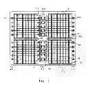 Fig. 02 - Layout of memory cells and input/output circuitry in a semiconductor memory device