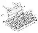 Fig. 01 - Collapsible utility tray with flexible mounting feature