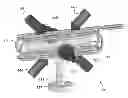 Fig. 01 - Two-dimensional magneto-optical trap for neutral atoms