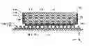 Fig. 01 - Stator for a linear motor and linear motor