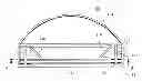 Fig. 01 - Annular-arranged lamp capable of backward projecting by concave sphere