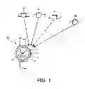 Fig. 02 - Electronic timepiece with internal antenna
