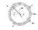 Fig. 01 - Timepiece with display devices