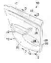 Fig. 01 - Barrier element for vehicle door