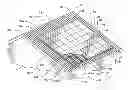Fig. 01 - Solar panel securing assembly for sheet metal sloping roofs