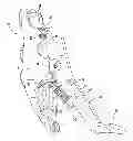 Fig. 01 - Brake pedal assembly having non-contacting sensor