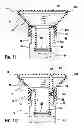 Fig. 09 - DISPENSER ADAPTED TO ENGAGE A BOTTLE AND ADAPTED FOR USE WITH THICK CONSUMABLE FLUID HAVING SOLID INGREDIENTS THEREIN