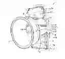 Fig. 01 - Cascade type thrust reverser having a pivoting door