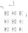 Fig. 06 - Horizontal interdigitated capacitor structure with vias