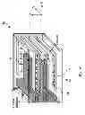 Fig. 11 - Horizontal interdigitated capacitor structure with vias