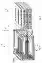 Fig. 16 - Horizontal interdigitated capacitor structure with vias