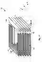Fig. 18 - Horizontal interdigitated capacitor structure with vias