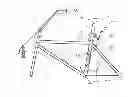 Fig. 01 - Support for bicycle saddle