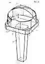 Fig. 03 - Light guide with region between light rod and lens