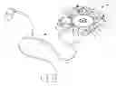 Fig. 01 - CARTRIDGE FOR MANAGING EAR BUD CABLES HAVING A CONSTANT TORQUE SPRING