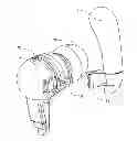 Fig. 01 - In-Ear Headphone with Detachable Ear Hook