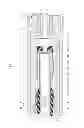 Fig. 07 - Pen with pressurizing mechanism to pressurize ink refill