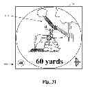 Fig. 34 - Display, device, method, and computer program for indicating a clear shot