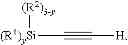 Fig. 02 - Synthesis of silylacetylenes