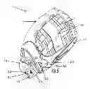Fig. 04 - Baseball glove with visual indicia