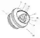 Fig. 01 - High flow water return fitting for swimming pools and spas