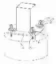 Fig. 01 - Mounting a Base Plate on Upstanding Fasteners of a Support