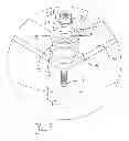 Fig. 03 - Mounting a Base Plate on Upstanding Fasteners of a Support