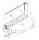 Fig. 01 - Means for firestopping a curtain wall construction