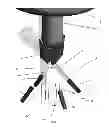 Fig. 02 - Sensor array for locating an object in space