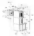 Fig. 01 - Library system with connector for removable cartridges