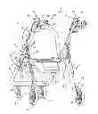 Fig. 01 - Rollator with improved brake device