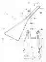 Fig. 01 - PET WASTE COLLECTION APPARATUS FOR SUPPORTING A HANDLED PLASTIC BAG THEREON, AND METHOD OF USING SAME