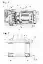 Fig. 02 - Electric compressor with the stator coils coated with resin, the resin having openings exposing the coils to the interior of the housing