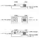 Fig. 01 - Mounting method for semiconductor light emitter using resist with openings of different sizes