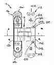 Fig. 01 - Fully concealed hinge with integrated closing device for doors and/or openable furniture parts